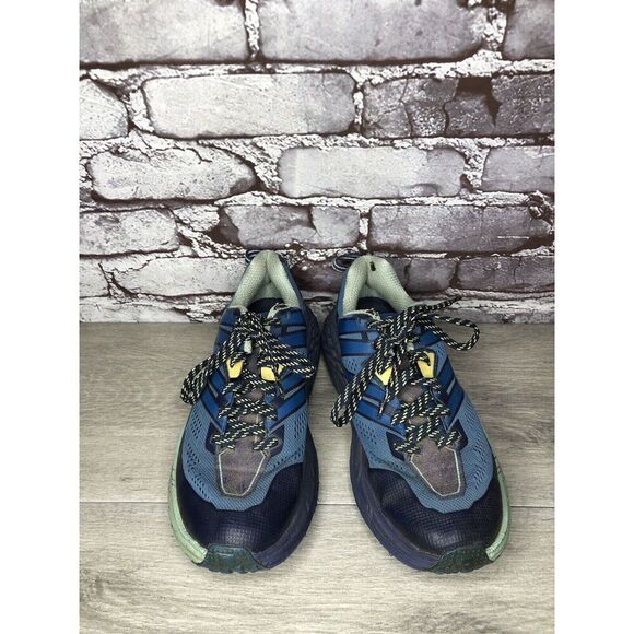 Hoka One One Speedgoat 3 Blue Synthetic Sneakers Shoes Women Sz 7M US/38 2/3EU - Picture 10 of 16